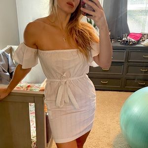 Seersucker summer dress